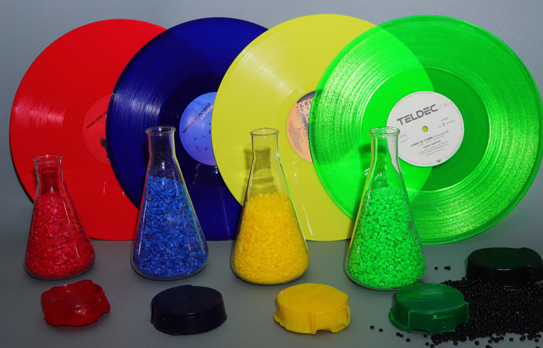Colored Vinyl – farbige Schallplatten